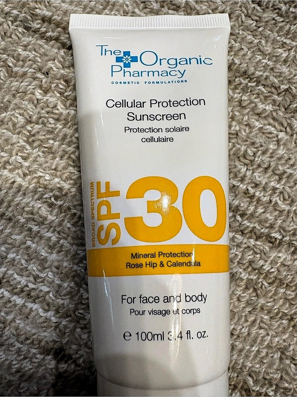 The Organic Pharmacy Cellular Protection Sunscreen SPF 30 Mineral Face & Body